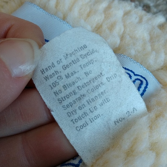 Vintage Denim & Sherpa Vest - Picture 3 of 8